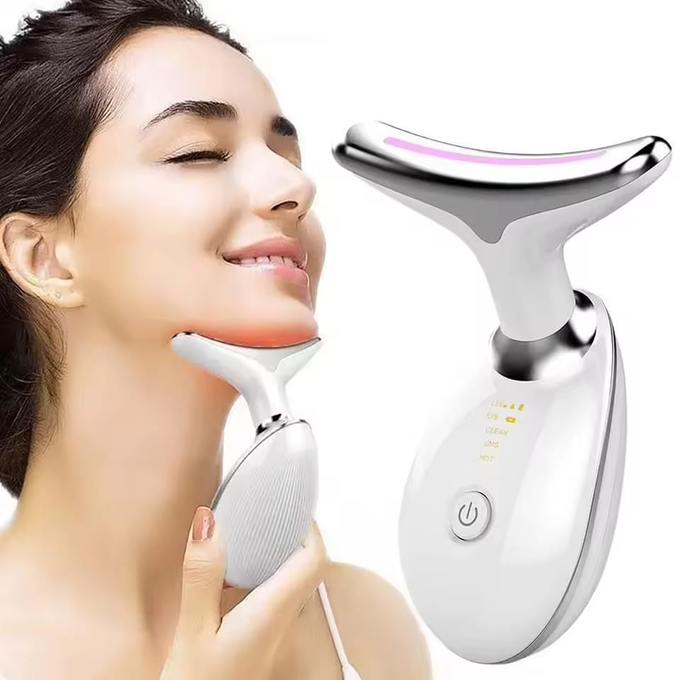 LumiFace™ – Masseur facial LED anti-âge et raffermissant