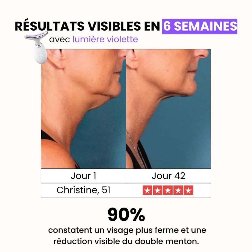 LumiFace™ – Masseur facial LED anti-âge et raffermissant