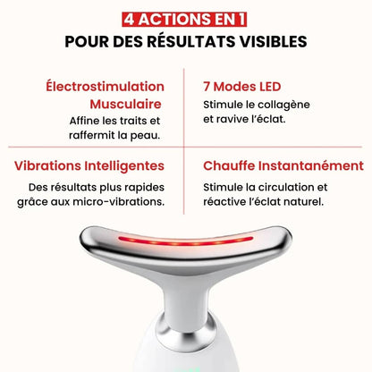 LumiFace™ – Masseur facial LED anti-âge et raffermissant