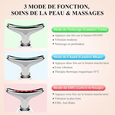 LumiFace™ – Masseur facial LED anti-âge et raffermissant