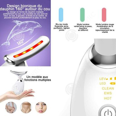 LumiFace™ – Masseur facial LED anti-âge et raffermissant