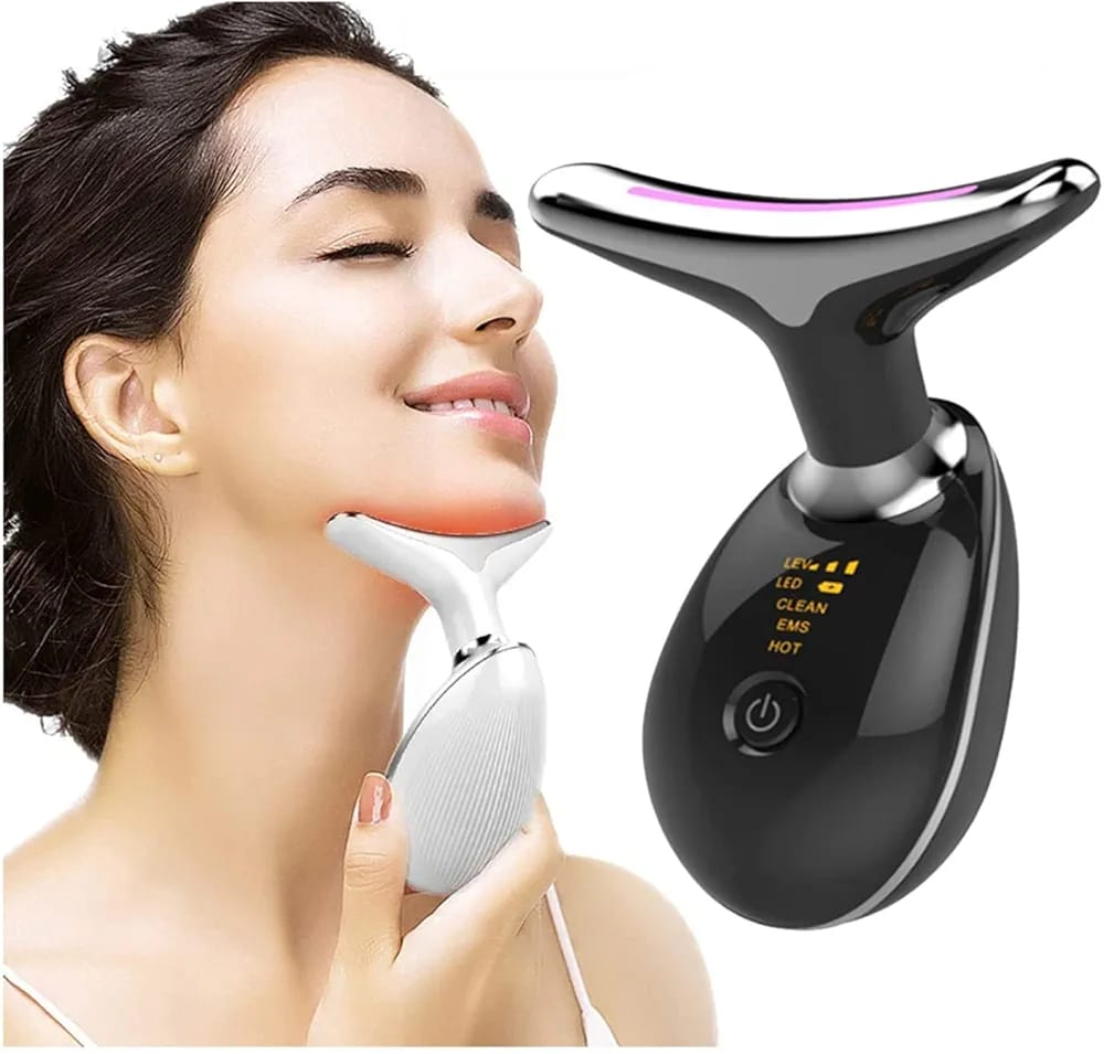 LumiFace™ – Masseur facial LED anti-âge et raffermissant