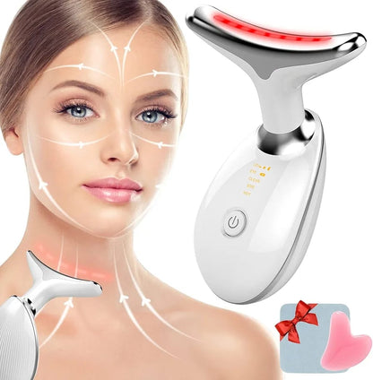 LumiFace™ – Masseur facial LED anti-âge et raffermissant