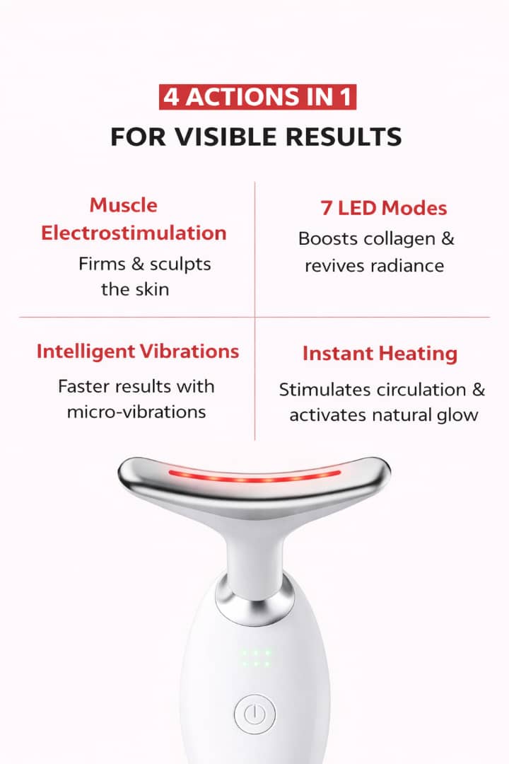 LumiFace™ – Radiance LED Facial Massager