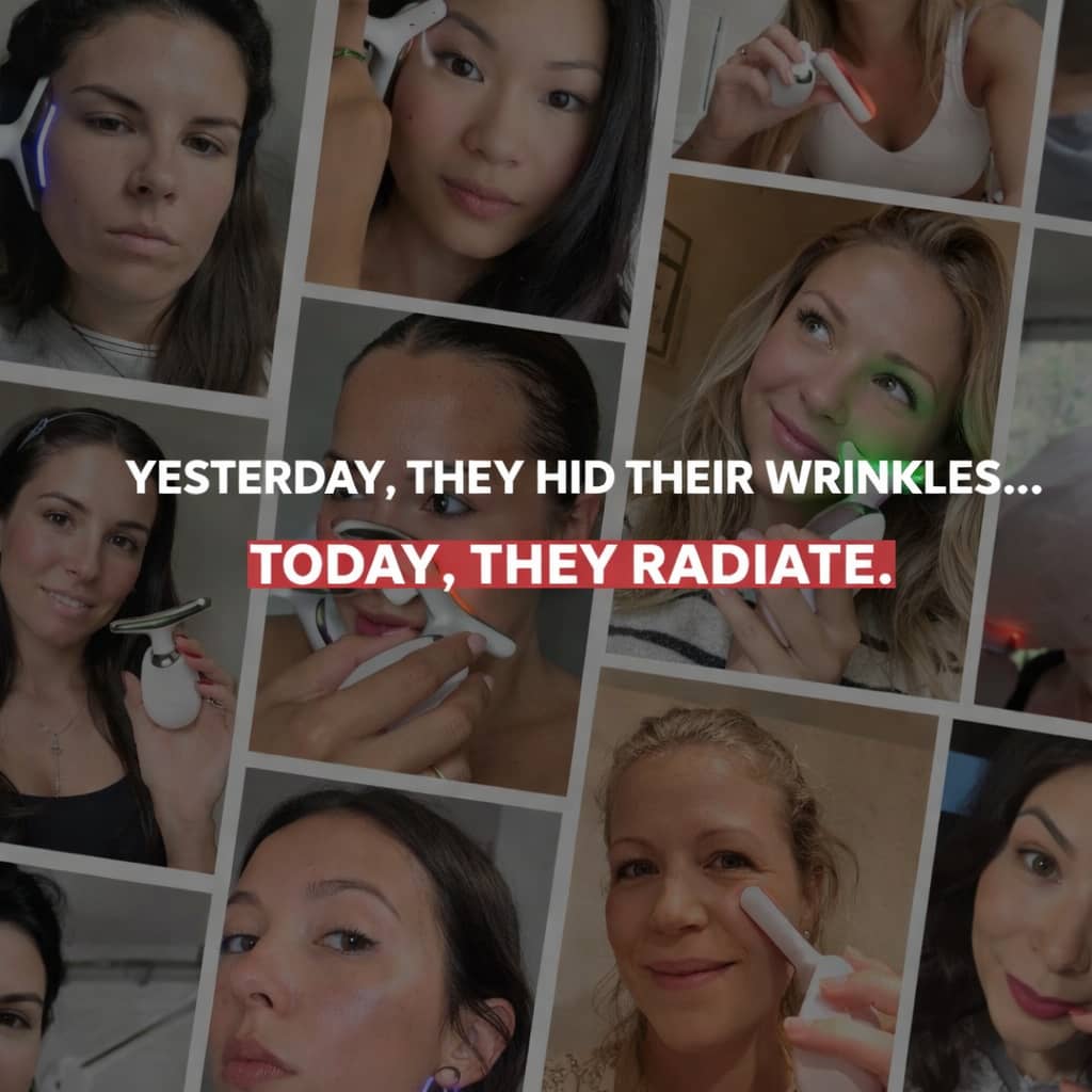 LumiFace™ – Radiance LED Facial Massager