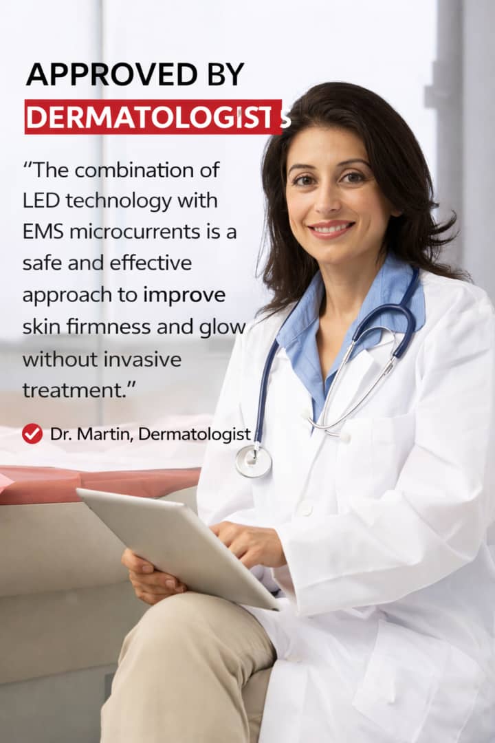 LumiFace™ – Radiance LED Facial Massager